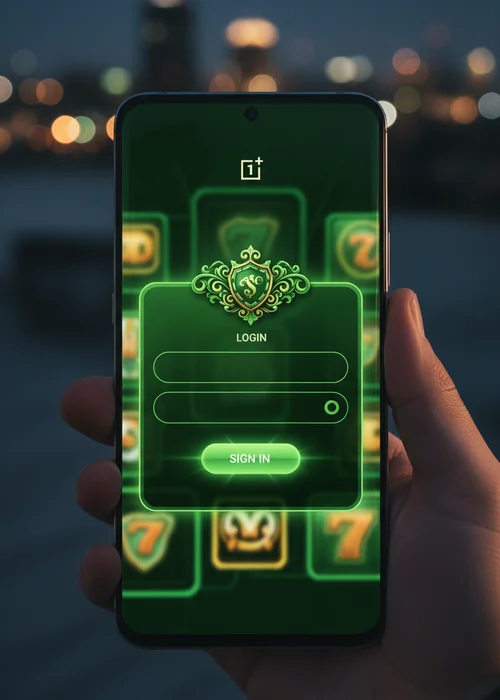 Afbeelding van het B8 Casino inlogscherm op een desktop computer, met velden voor e-mail en wachtwoord en een duidelijke login-knop.
